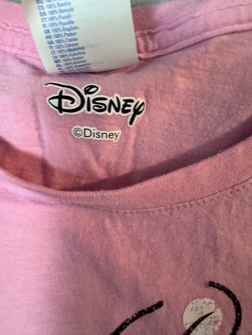 Disney Pink Minnie Mouse Graphic Tee - Picture 2 of 4